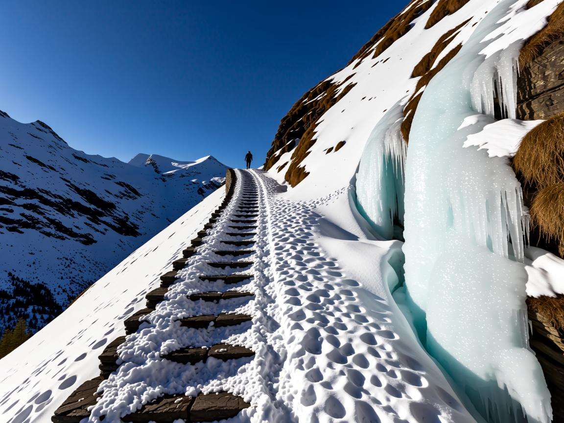 探寻原神雪山：揭秘通往雪巅之路的神秘与奇幻