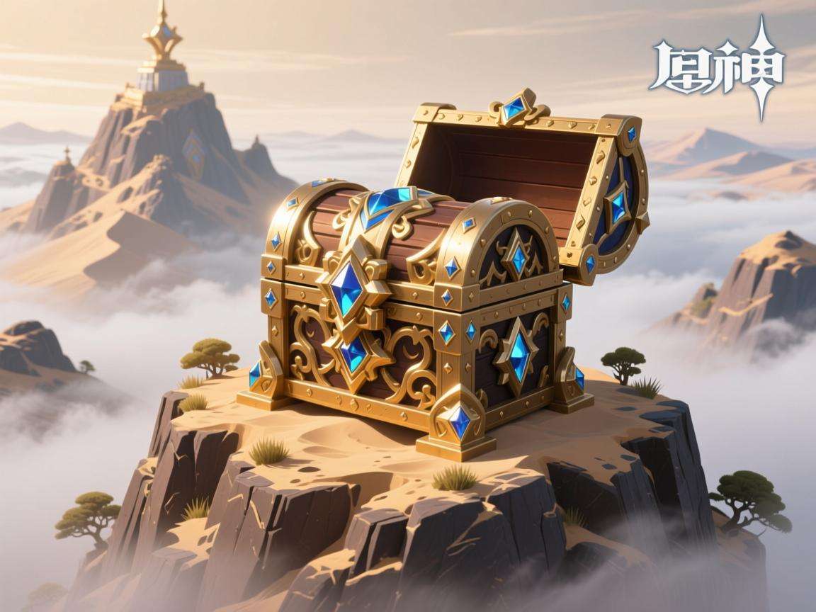 探寻原神踏鞴砂山顶，揭开华丽宝箱的神秘面纱
