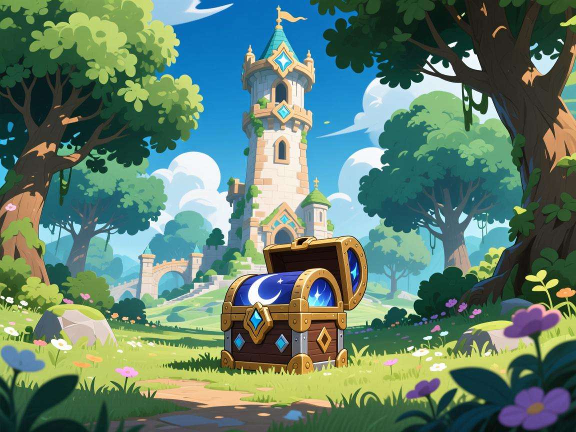 原神蒙德玄月宝箱位置大揭秘，探寻蒙德隐藏宝藏之地