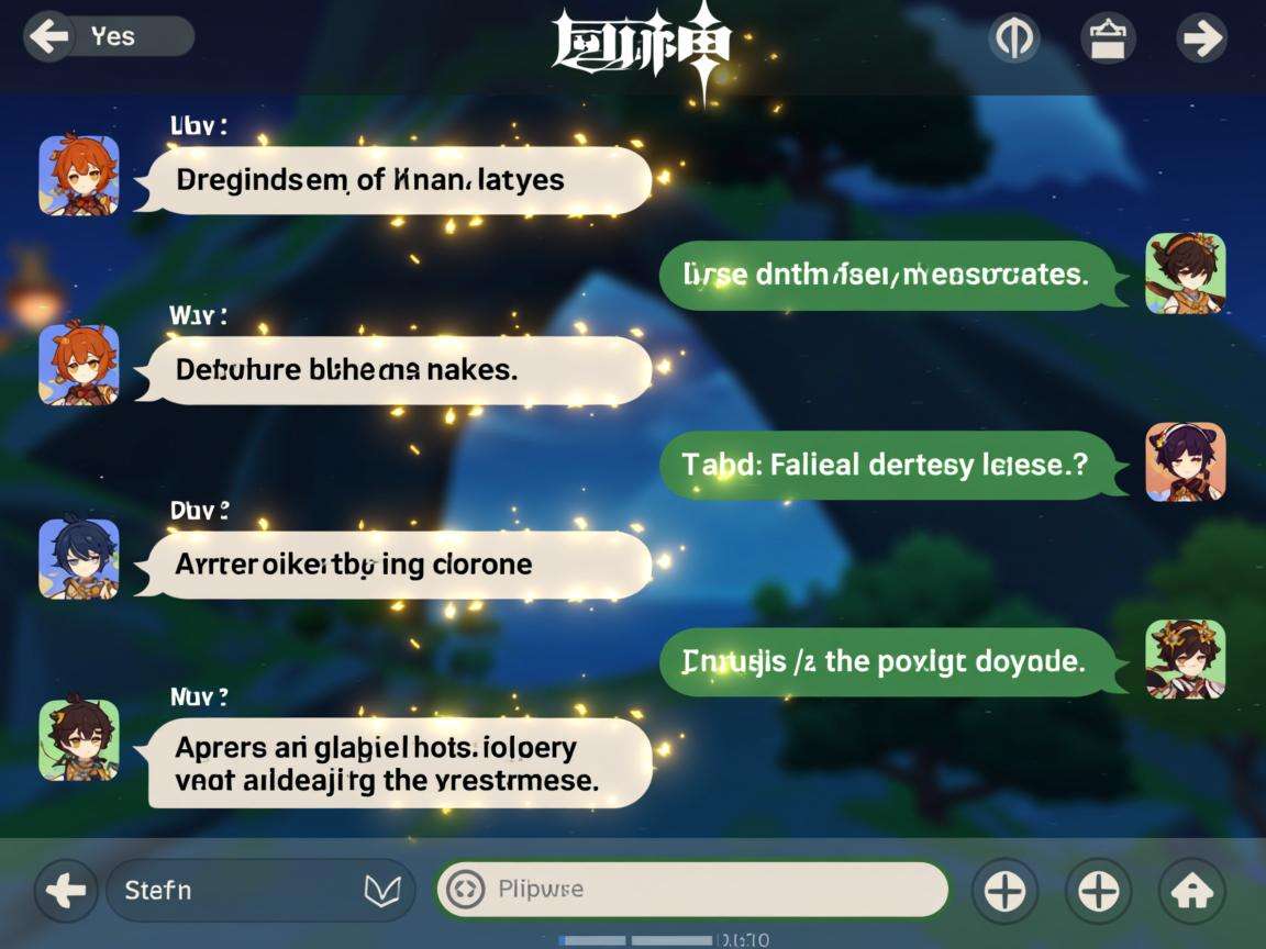 原神联机聊天打字的方法及技巧