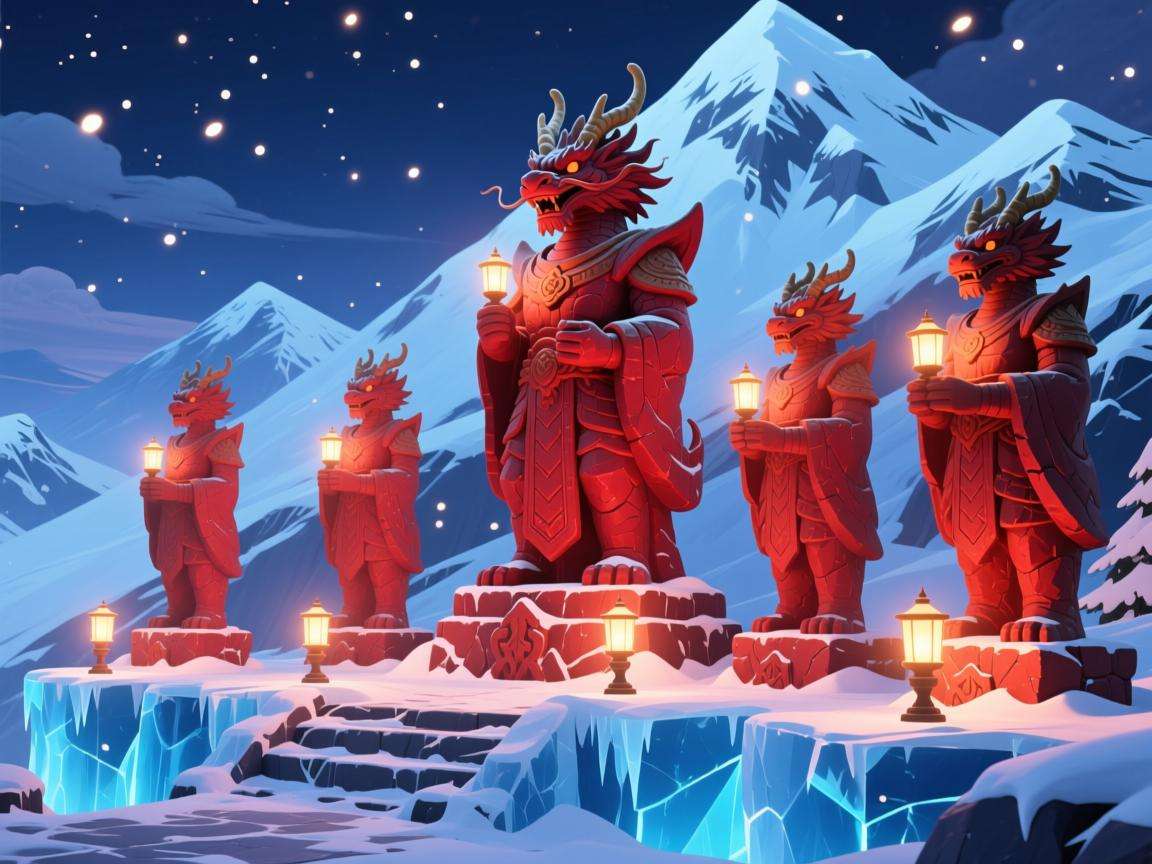 原神龙脊雪山神像6个灯开启方法揭秘