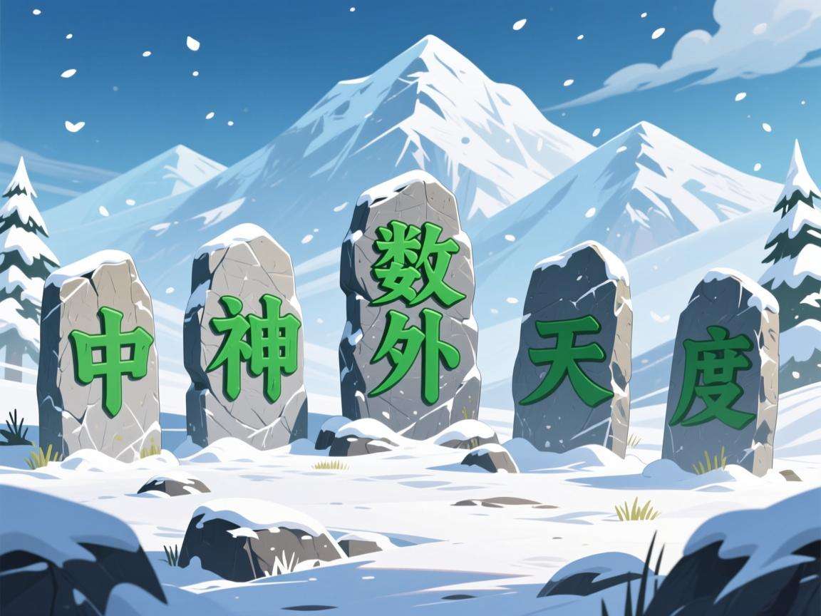 原神雪山六个石碑位置揭秘，探索神秘石碑踪迹