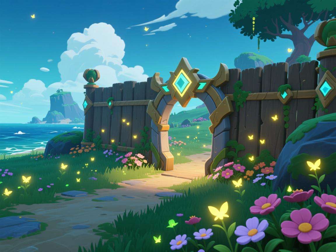 原神荒海传送点旁屏障进入方法，探索神秘区域的秘诀