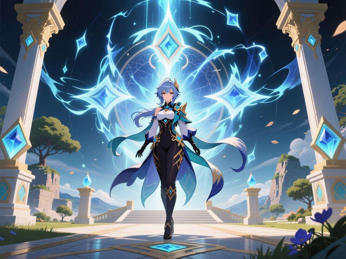 安塔里娅在原神世界中的奇幻冒险与精彩历程