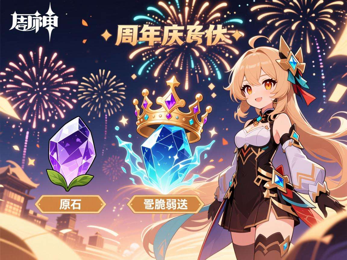 原神周年庆活动来袭，丰厚奖励等你拿，精彩不容错过