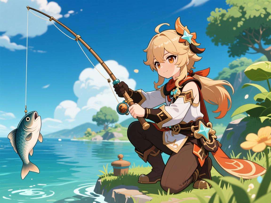 原神如何学会钓鱼及相关技巧分享