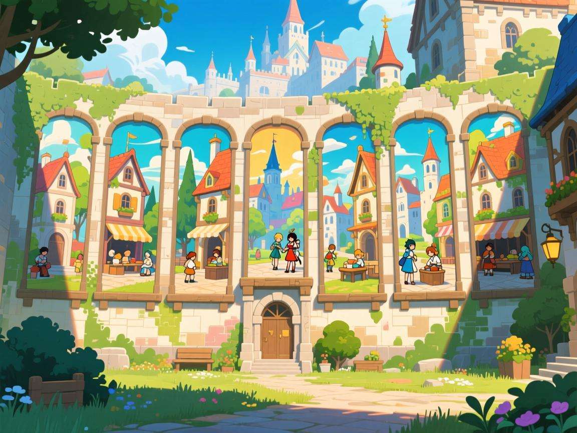 原神十个壁画展现的奇幻世界与背后隐藏的神秘故事