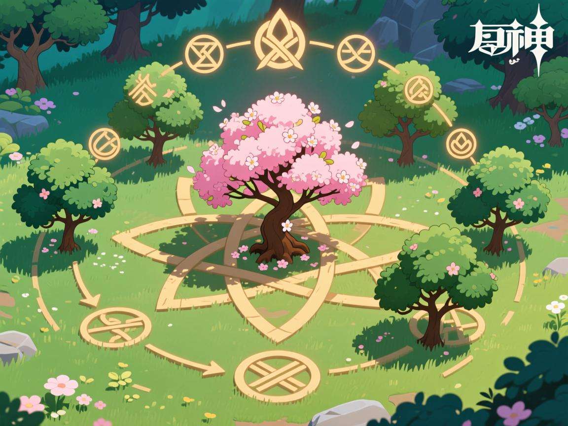 原神神樱大祓第三个结界顺序揭秘与实战要点