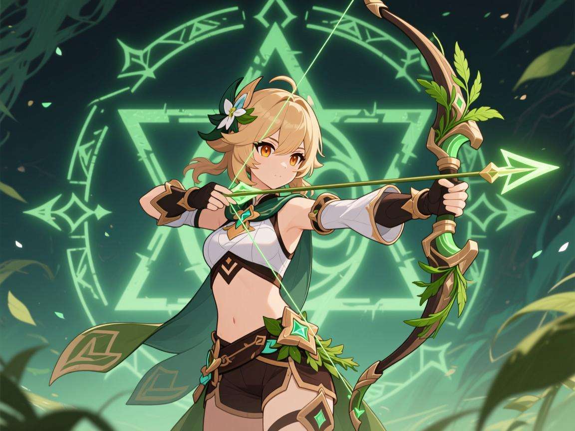 原神芭芭拉肉身解咒，草本长弓背后暗藏怎样玄机？