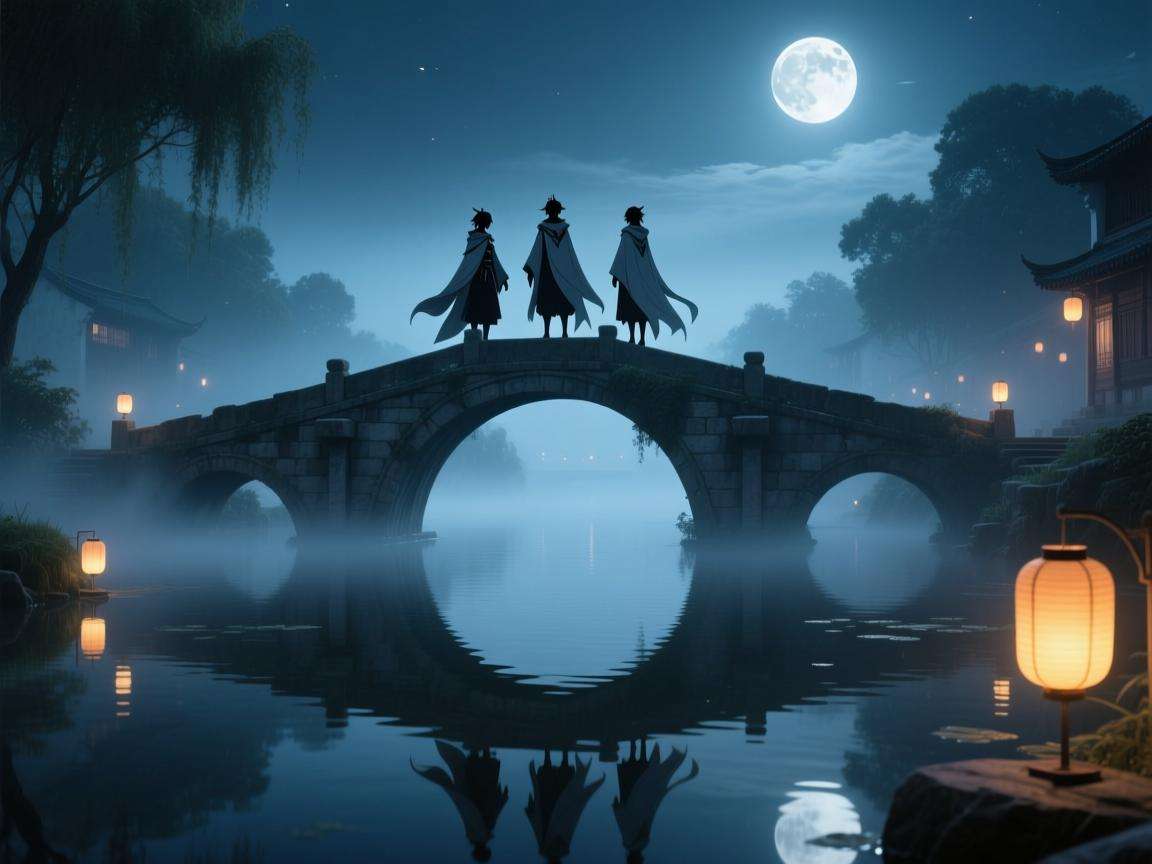 《原神谜样三人影：隐匿于提瓦特的神秘故事待揭》