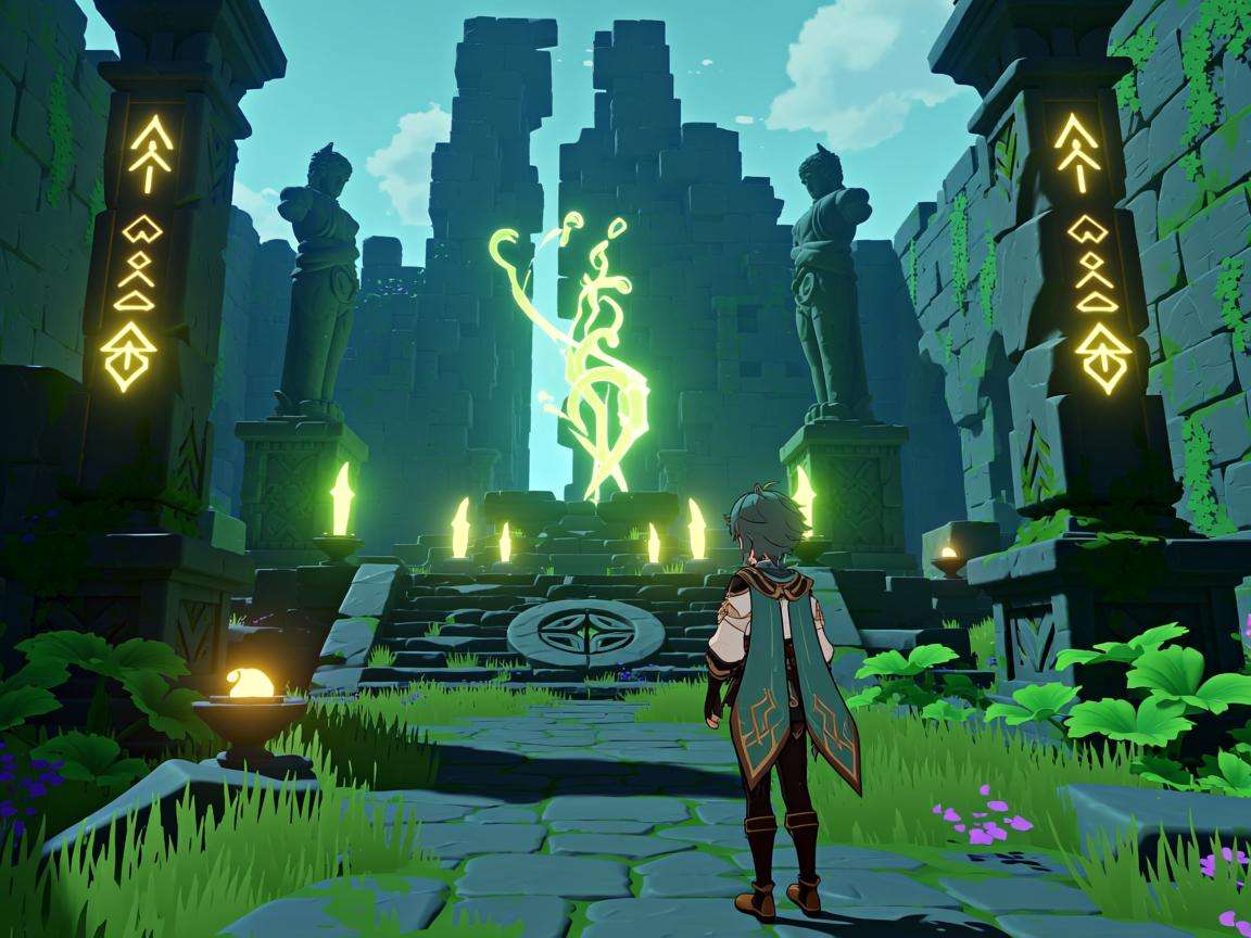 原神艾诺尔邀约任务第一章：探寻神秘之地开启奇妙旅程