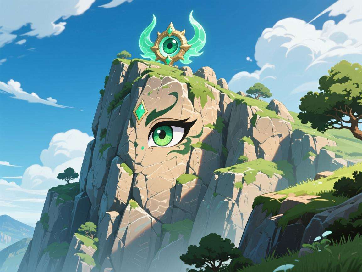 原神翠玦坡岩神瞳全收集攻略