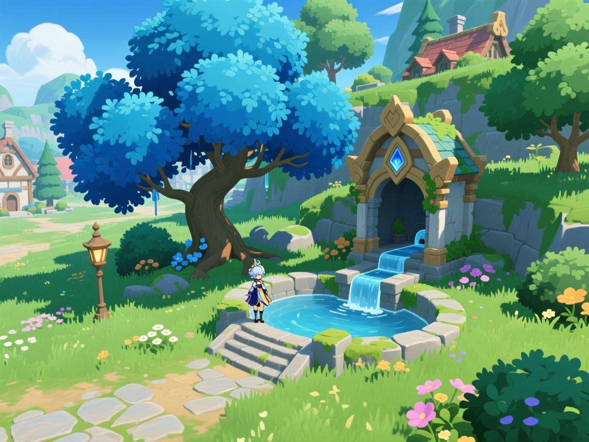 原神蒙德清泉镇地灵龛位置揭秘