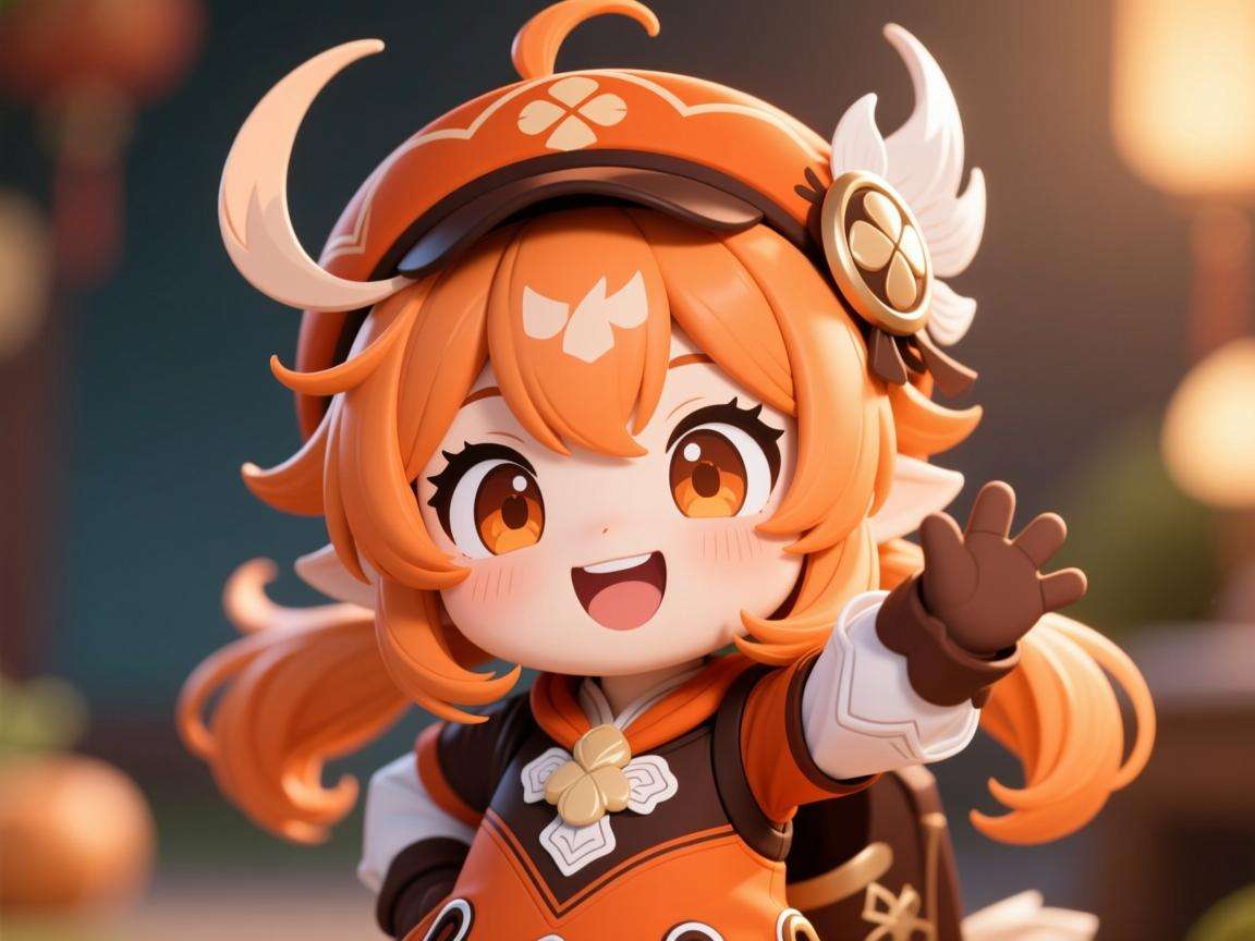 原神胡桃官方表情包来袭，可爱俏皮带你开启奇妙提瓦特之旅