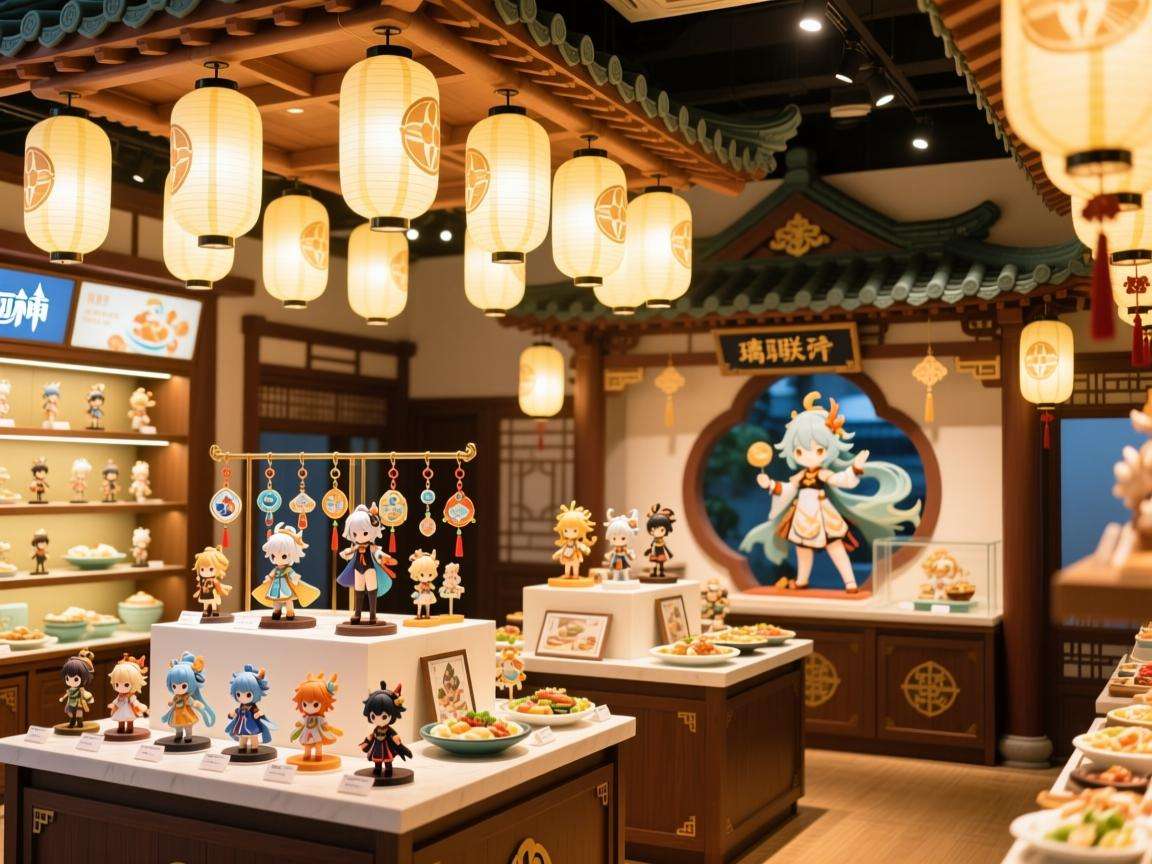 原神联动店铺：奇幻相遇，解锁游戏周边与独特体验新篇