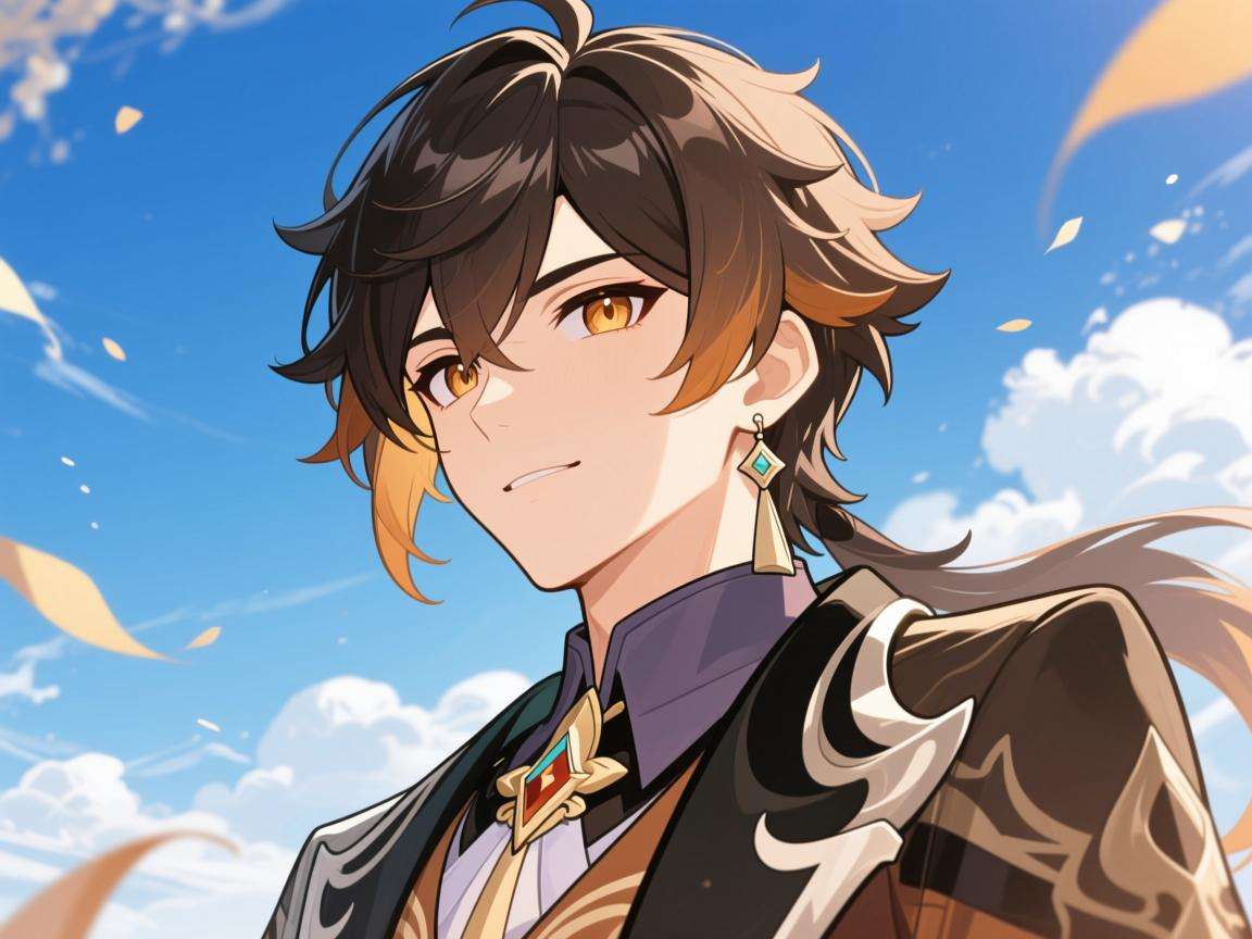 原神公子抽卡立绘：凌厉姿态尽显「武人」魅力与不羁风采