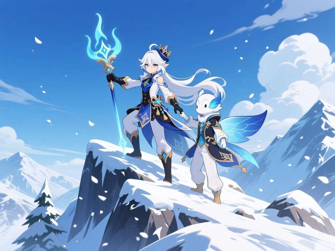 原神雪山山顶如何上去仙灵