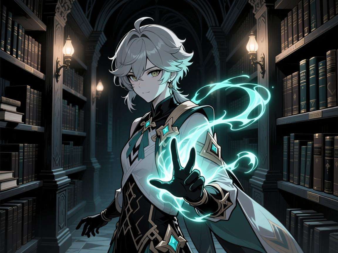 原神中偷书元素留下的神秘痕迹