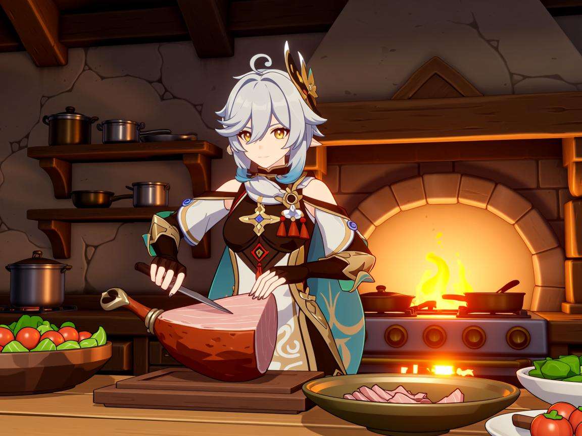 《原神中火腿加工方法揭秘：从原料到美味的全过程》