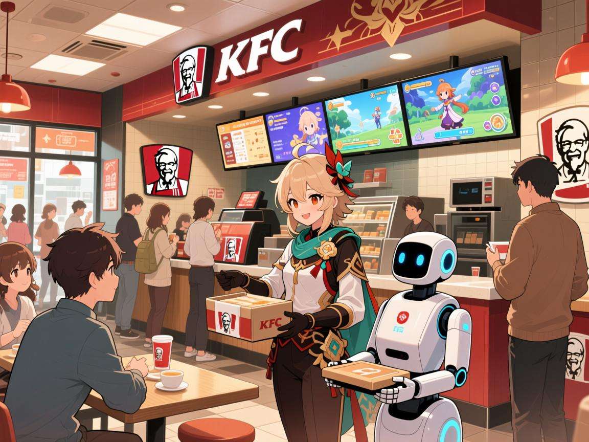 kfc 原神具体位置在哪？