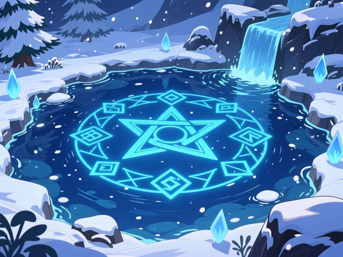 原神雪山水潭解密：探寻神秘机关，解锁隐藏宝藏