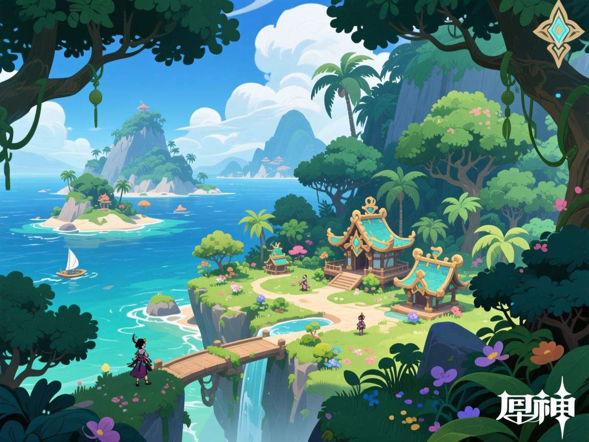 原神清籁岛与海祇岛：静谧与神秘的碰撞