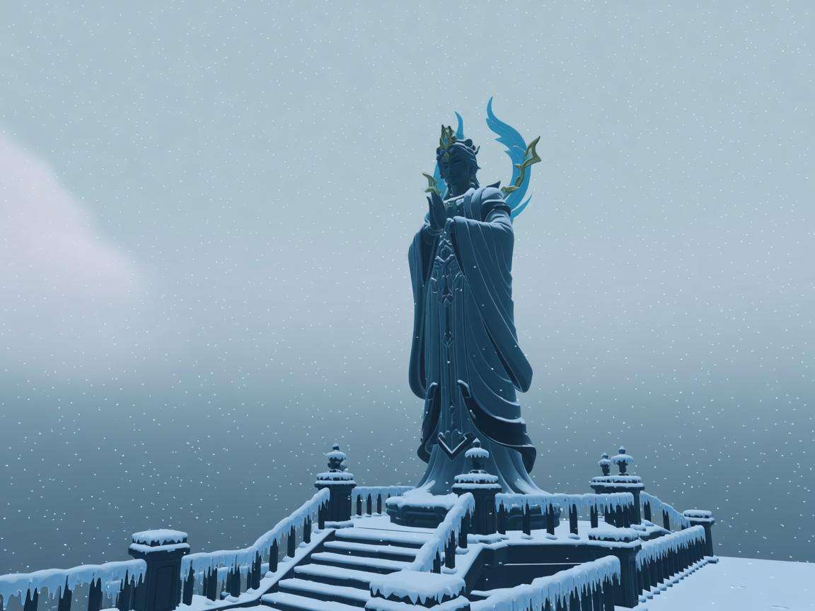 原神寒冬地区七天神像：凛冬中的庇护与指引