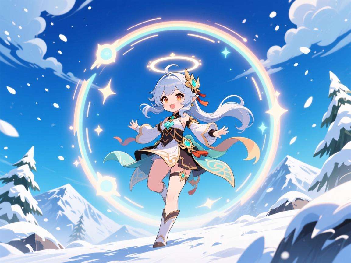 原神雪山仙灵转圈圈卡bug了该怎么办