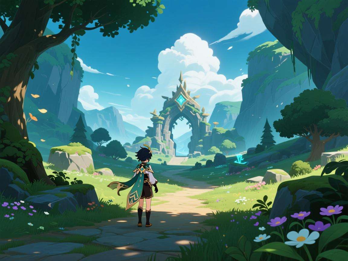 原神前往哈夫丹附近的进入方法揭秘