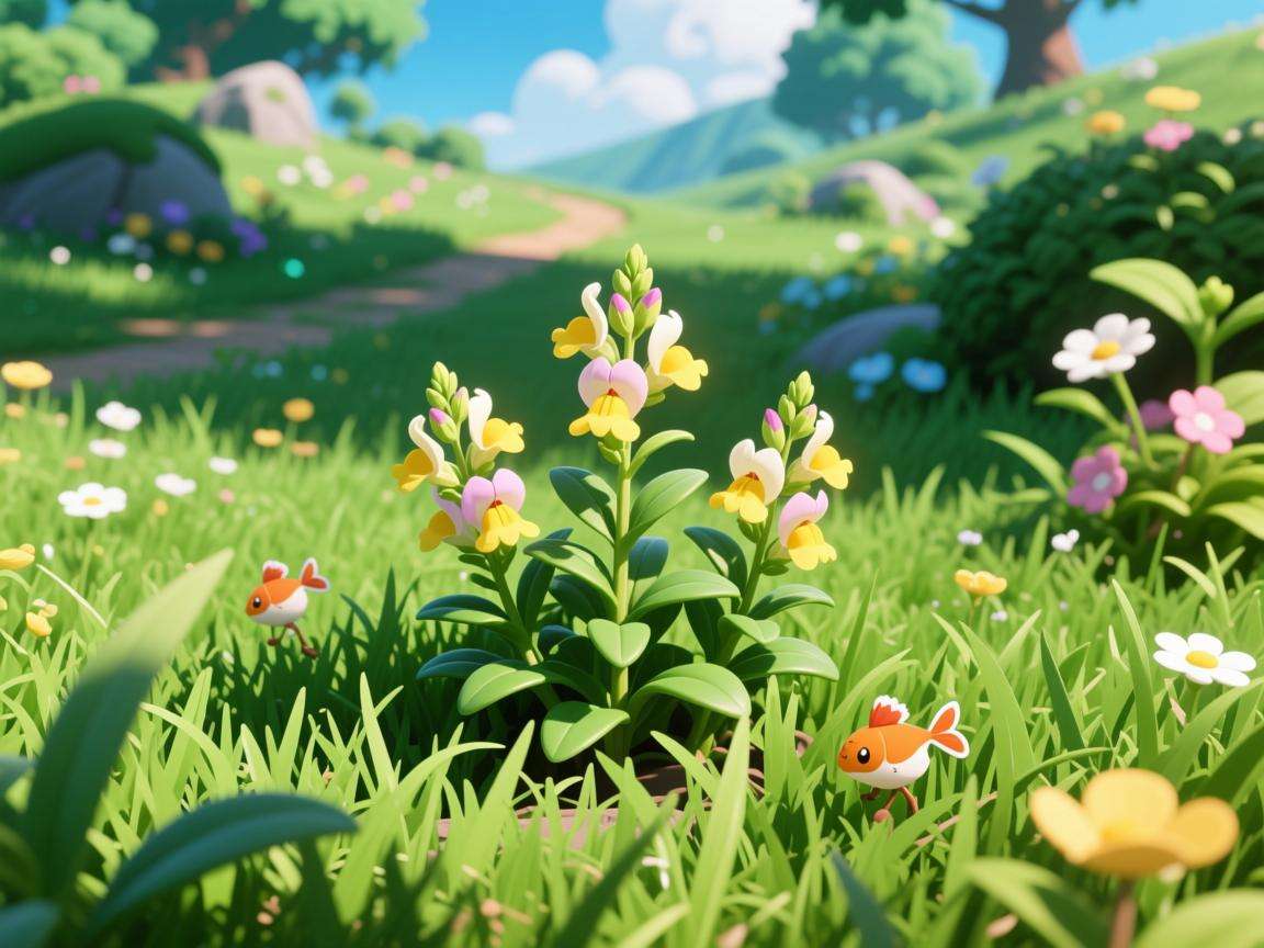 原神金鱼草高效采集路线，轻松获取满满植物资源