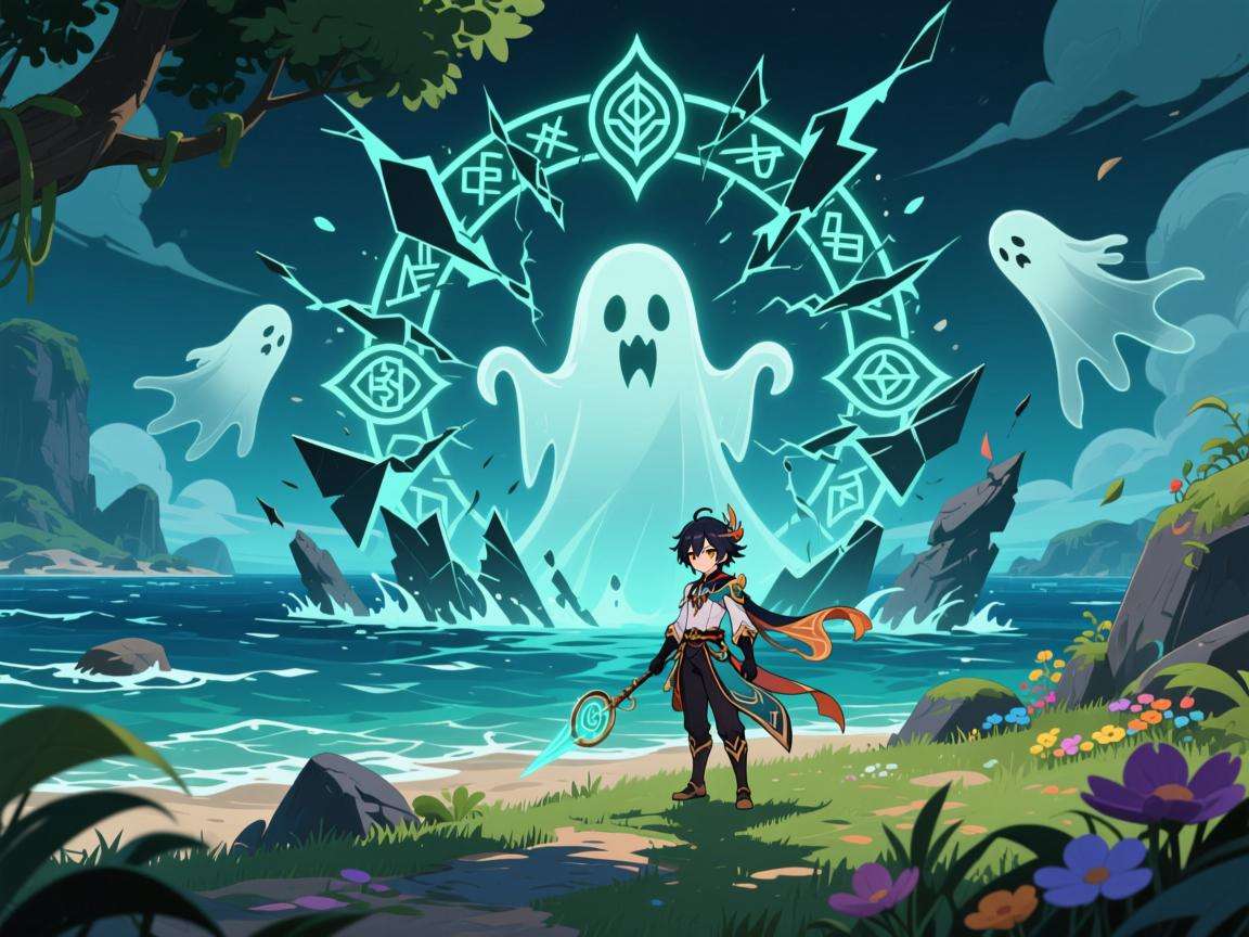 原神荒海破结界顺序揭秘，助你轻松通关解谜区域