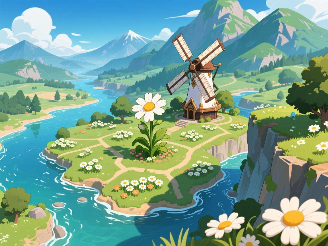 原神风车菊位置图揭秘，助你轻松寻获关键材料