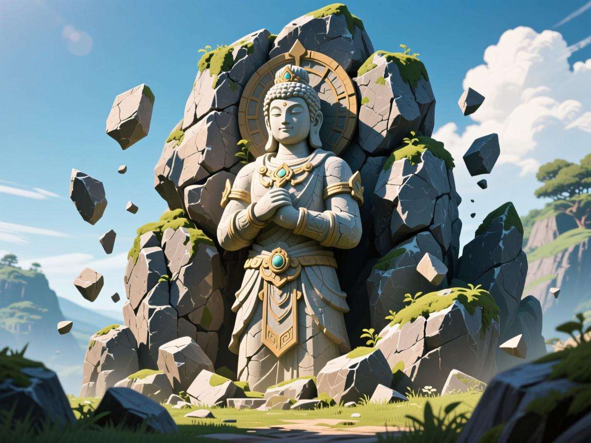 原神：沿着岩尊像碎片探寻，究竟呈现怎样的模样？