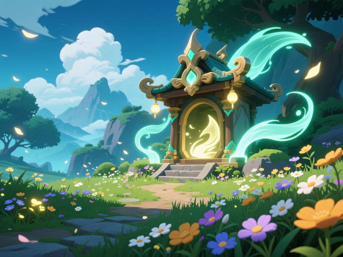 原神风之地灵龛位置揭秘，探寻隐藏在提瓦特的宝藏据点