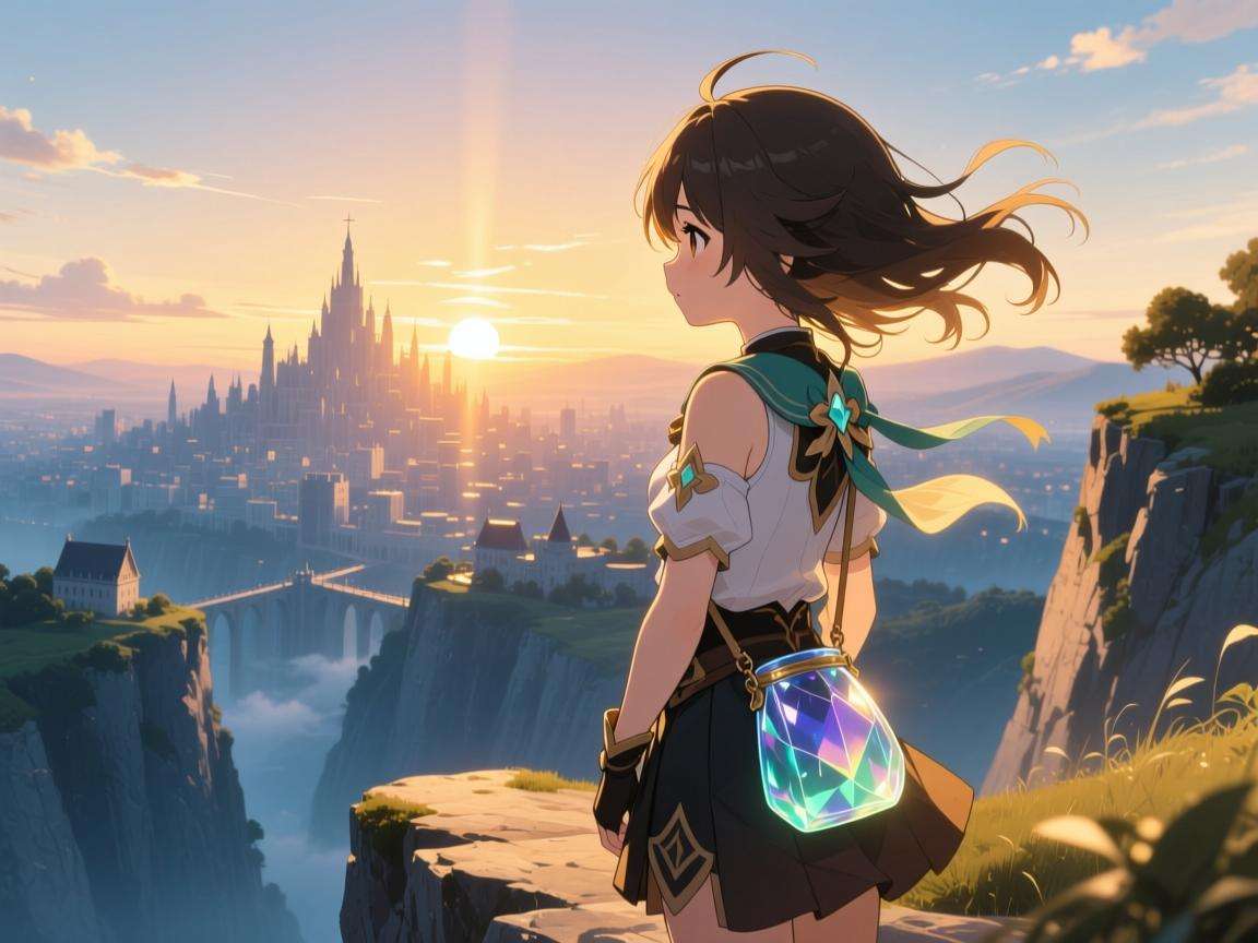 原神卖琉璃袋的小女孩在何处