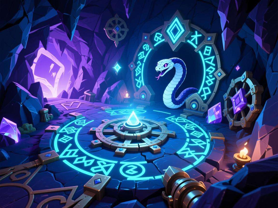 《原神蛇骨矿洞解谜全攻略：揭秘隐藏机关与通关技巧》