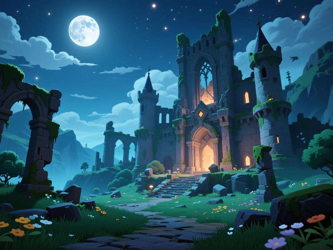 原神失落城堡：神秘往昔与未知探索交织的奇幻之地