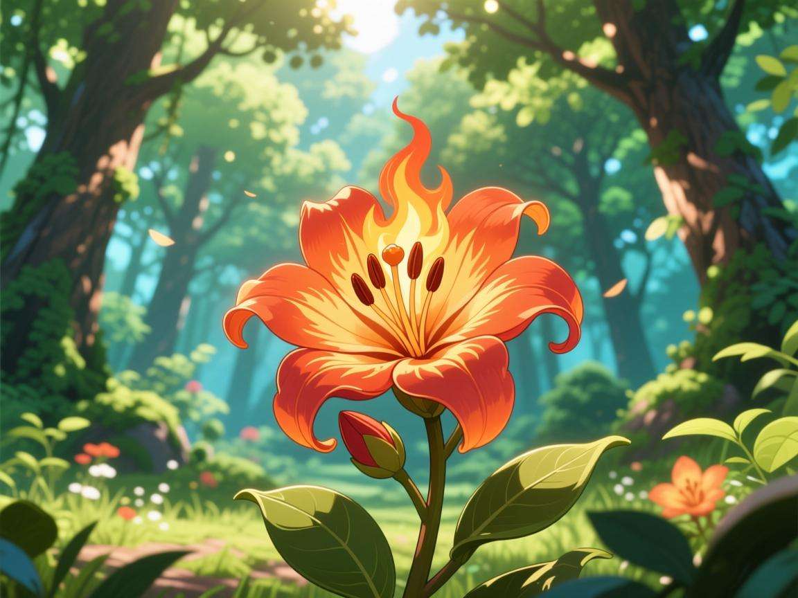 原神烈焰花花蕊分布全图，助你轻松收集绽放力量之源