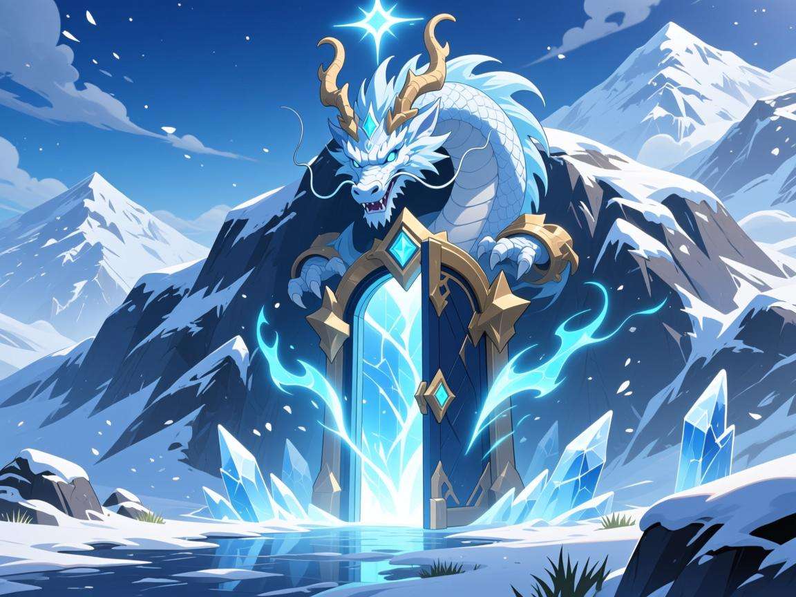 原神龙脊雪山神像下的门开启方法揭秘