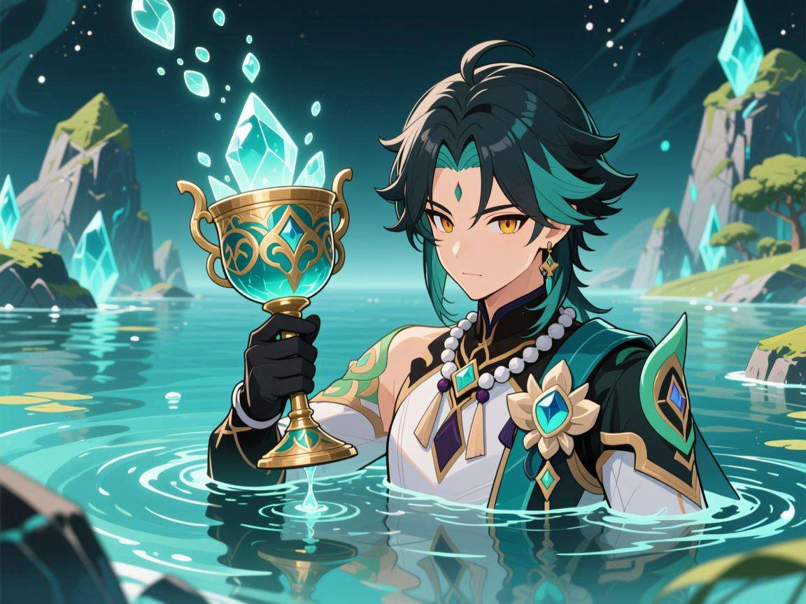 原神千年千岩共饮之杯的所在位置