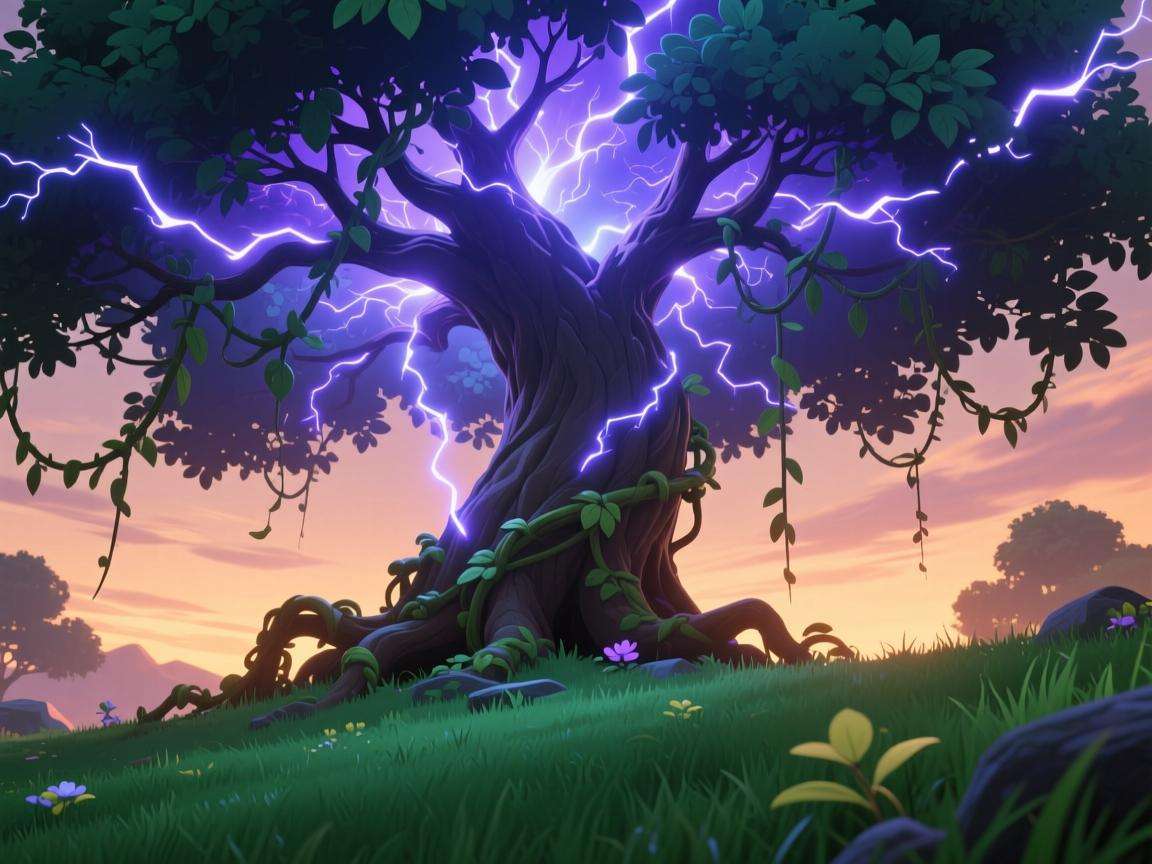 原神掣电树位置探寻：究竟在哪能找到这神秘的元素生物