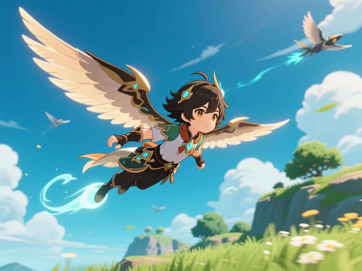 原神电脑版飞行教学：掌握技巧，畅享天空遨游之旅