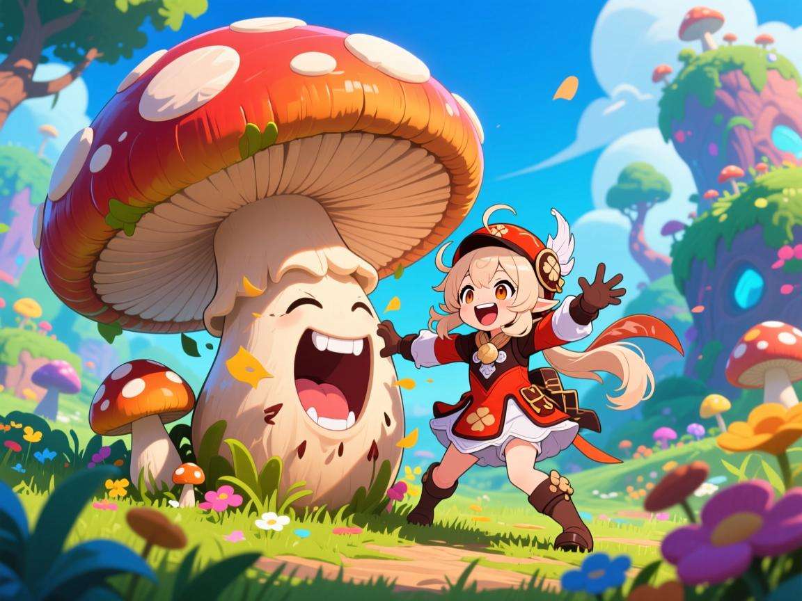 原神角色大变身，史莱姆成主角，这游戏剧情走向太奇葩！