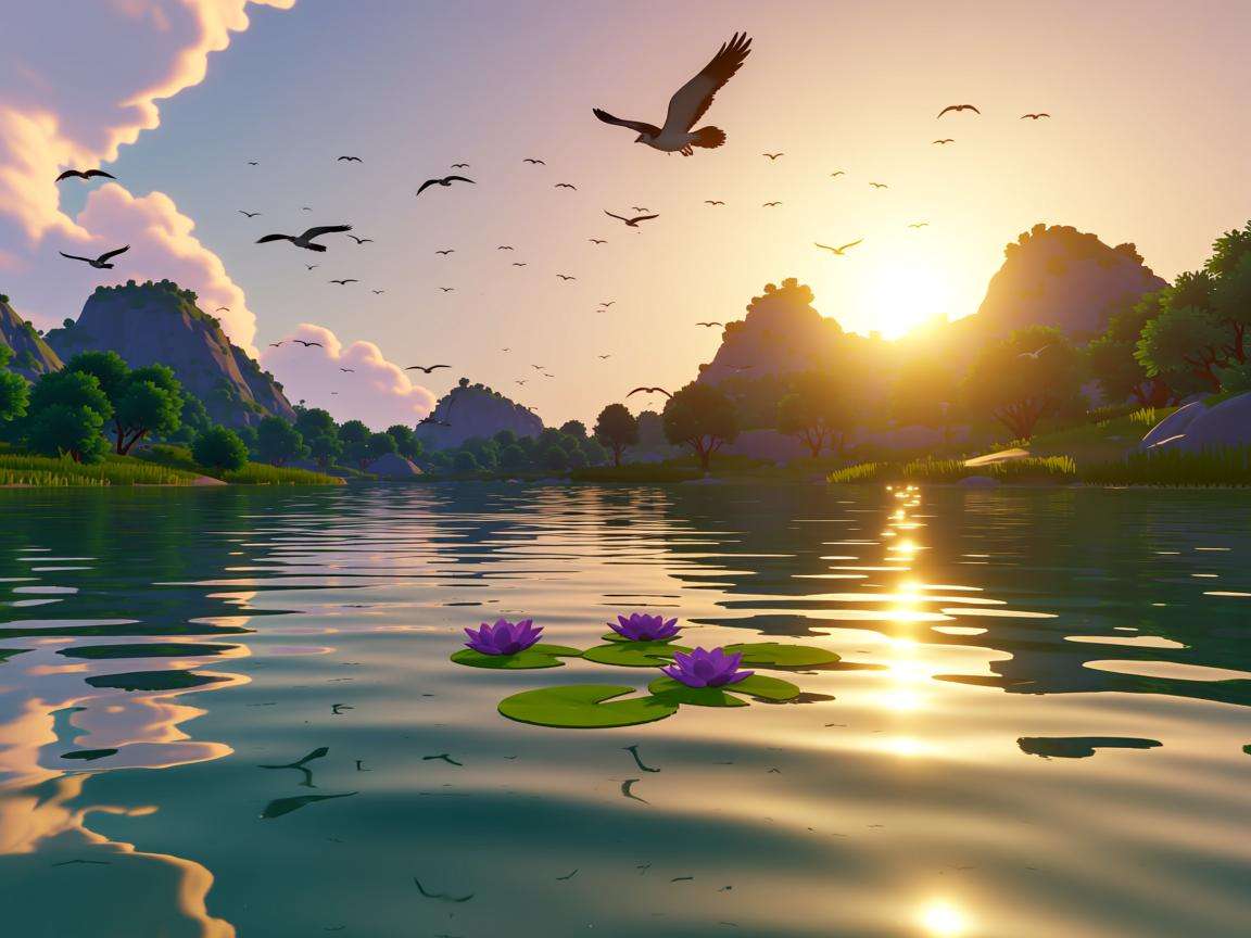 原神河边无钓鱼点，游戏探索新发现