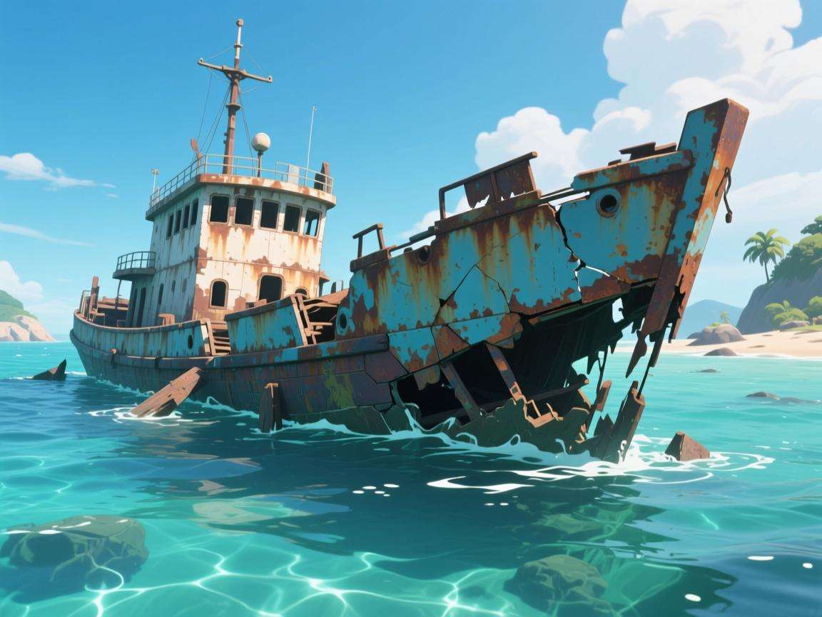 原神海岛：探寻那半截船背后隐藏的神秘故事与未知秘密